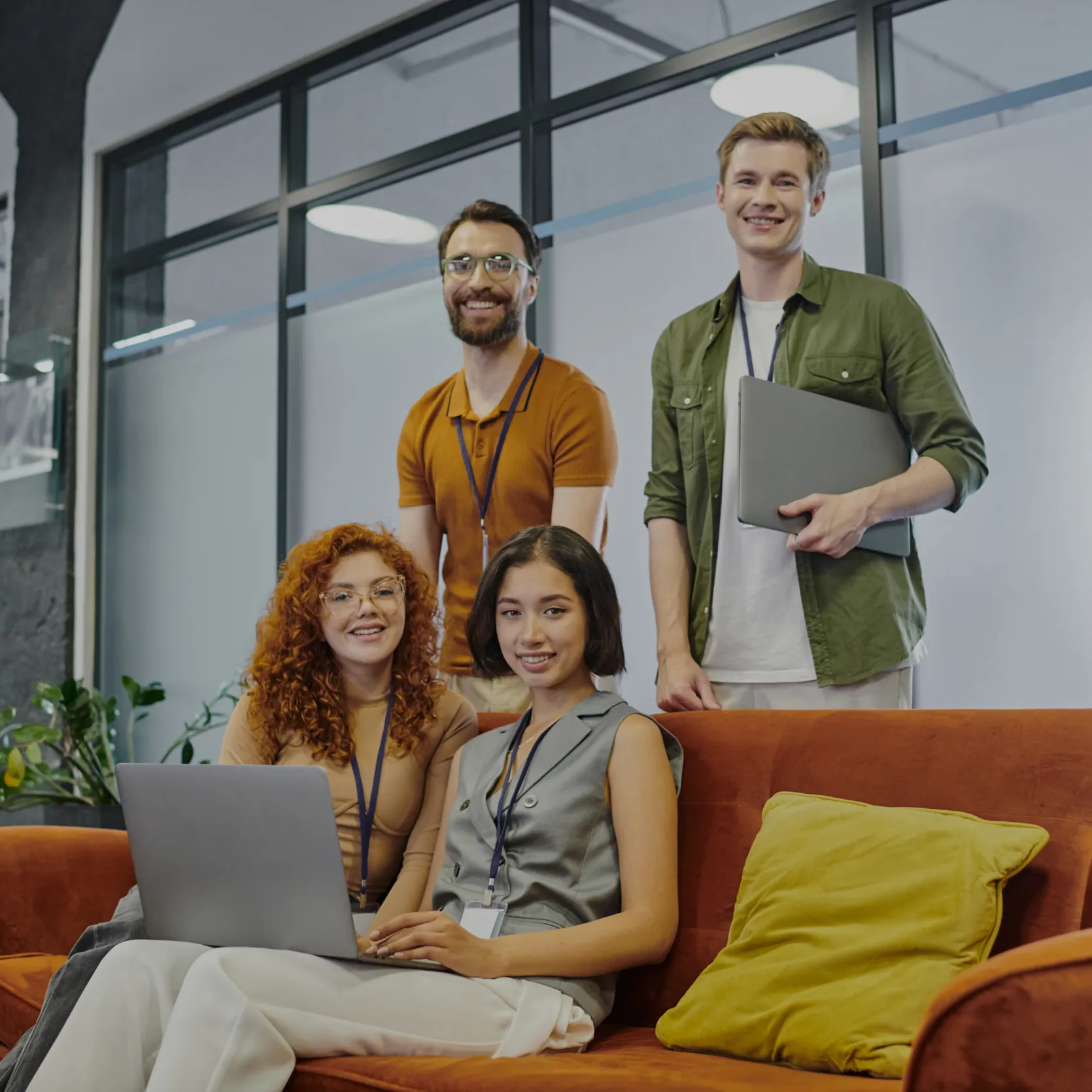 Team in the office