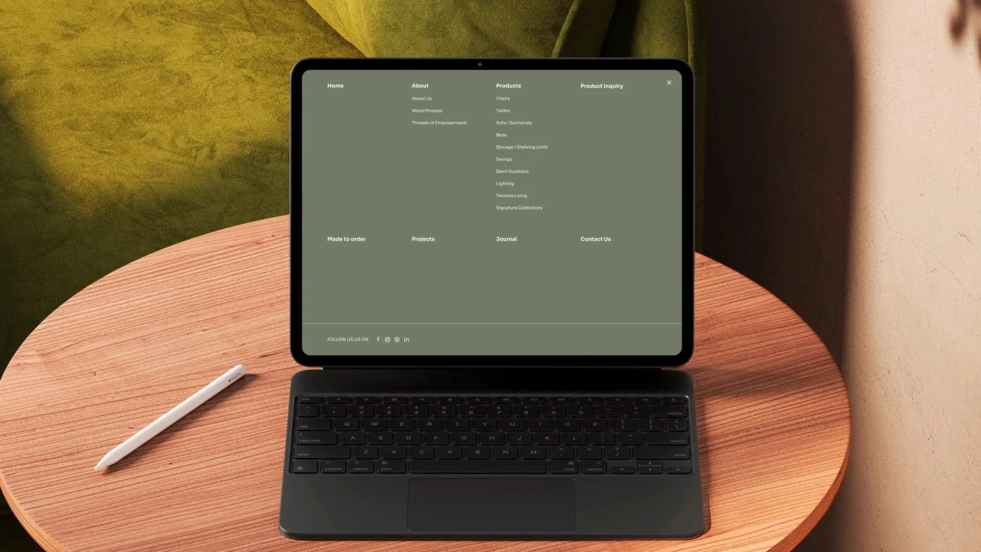Tectona Grandis — website showcase