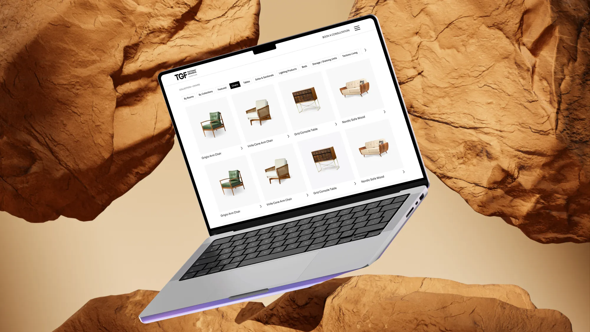 Tectona Grandis — website showcase