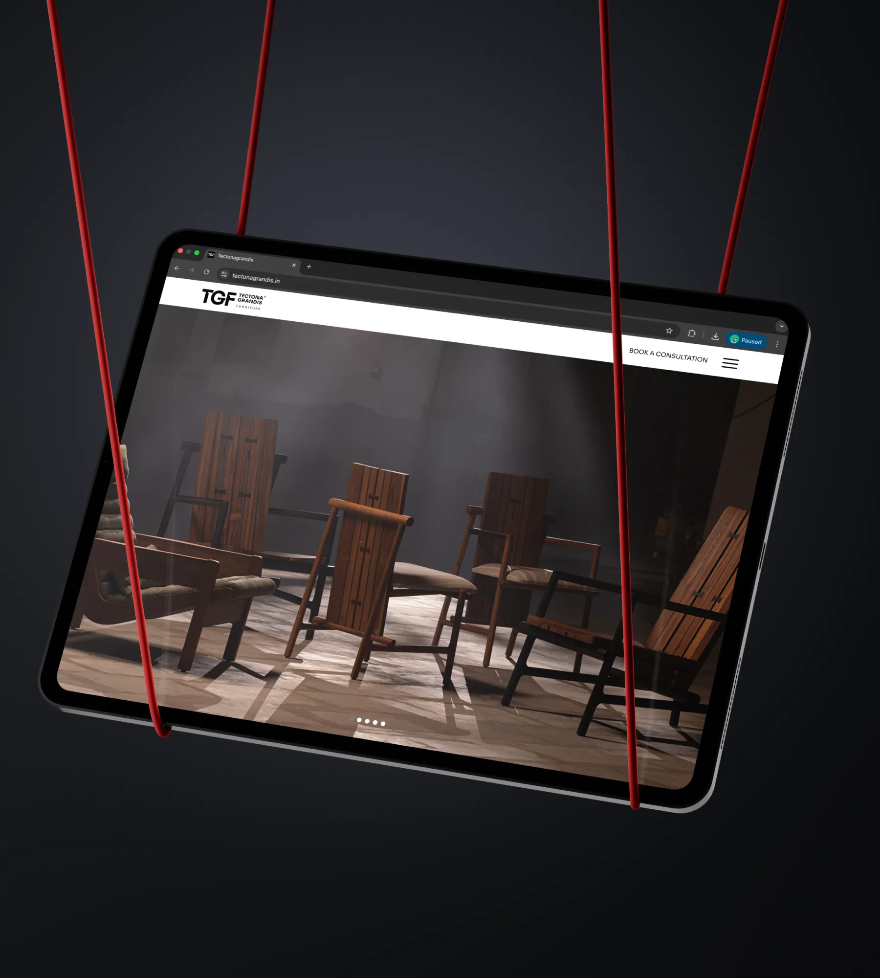 Tectona Grandis — responsive showcase